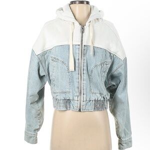 BDG urban outfitters acid wash jacket hoodie